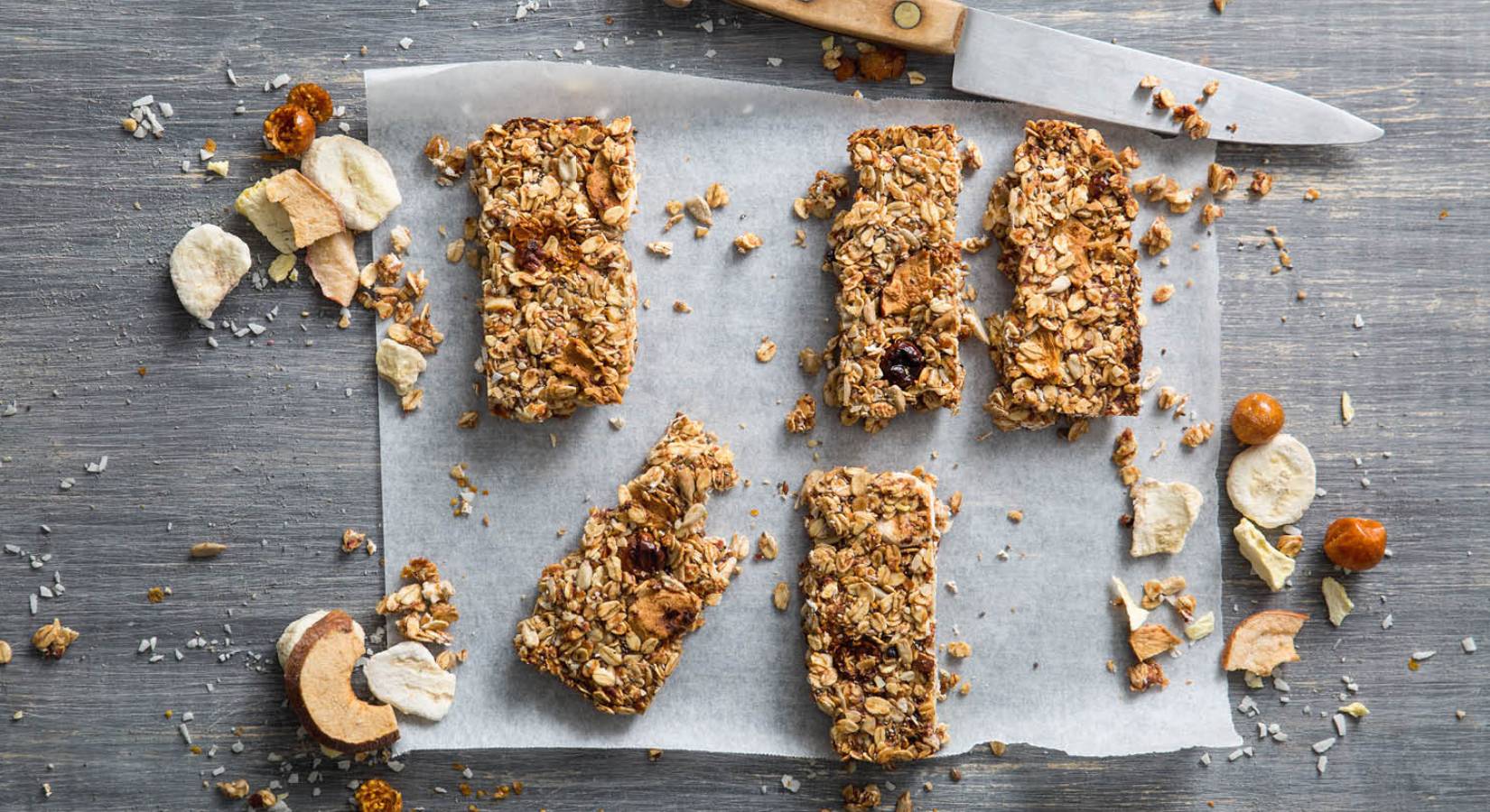 Knusper-MĂĽsli-Riegel