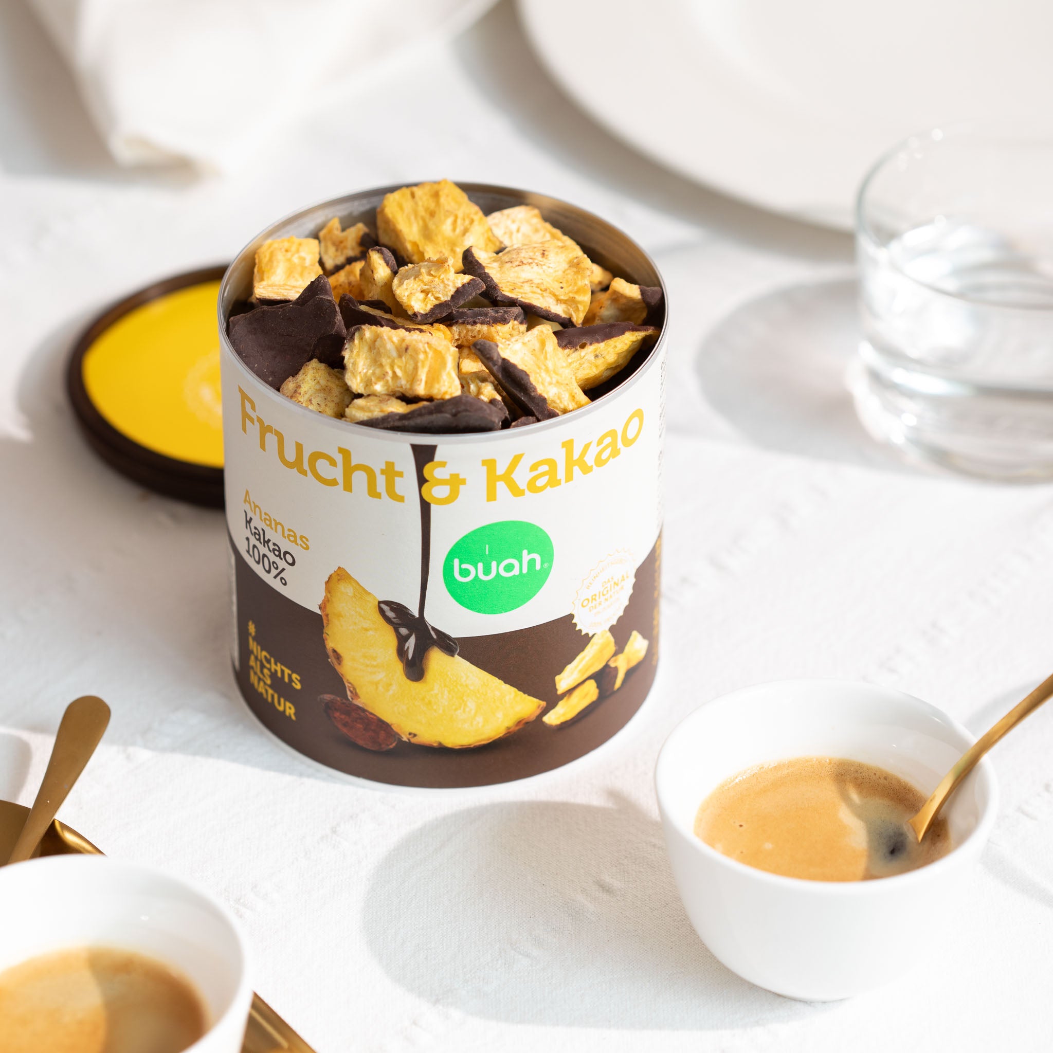 Fruit et cacao ananas