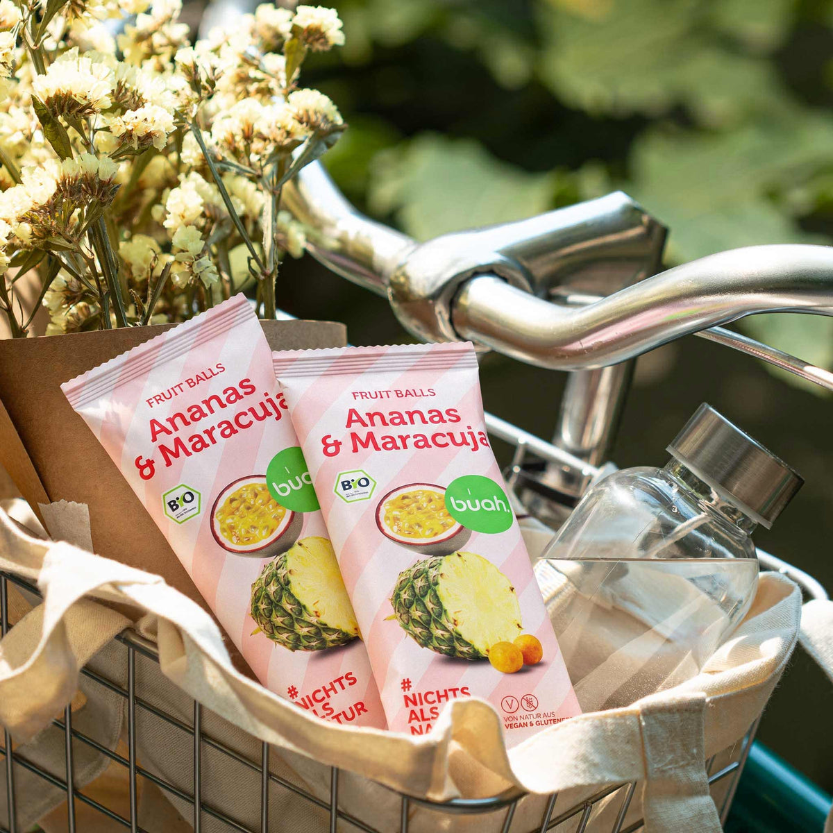 Bonbons à mâcher bio ananas maracuja
