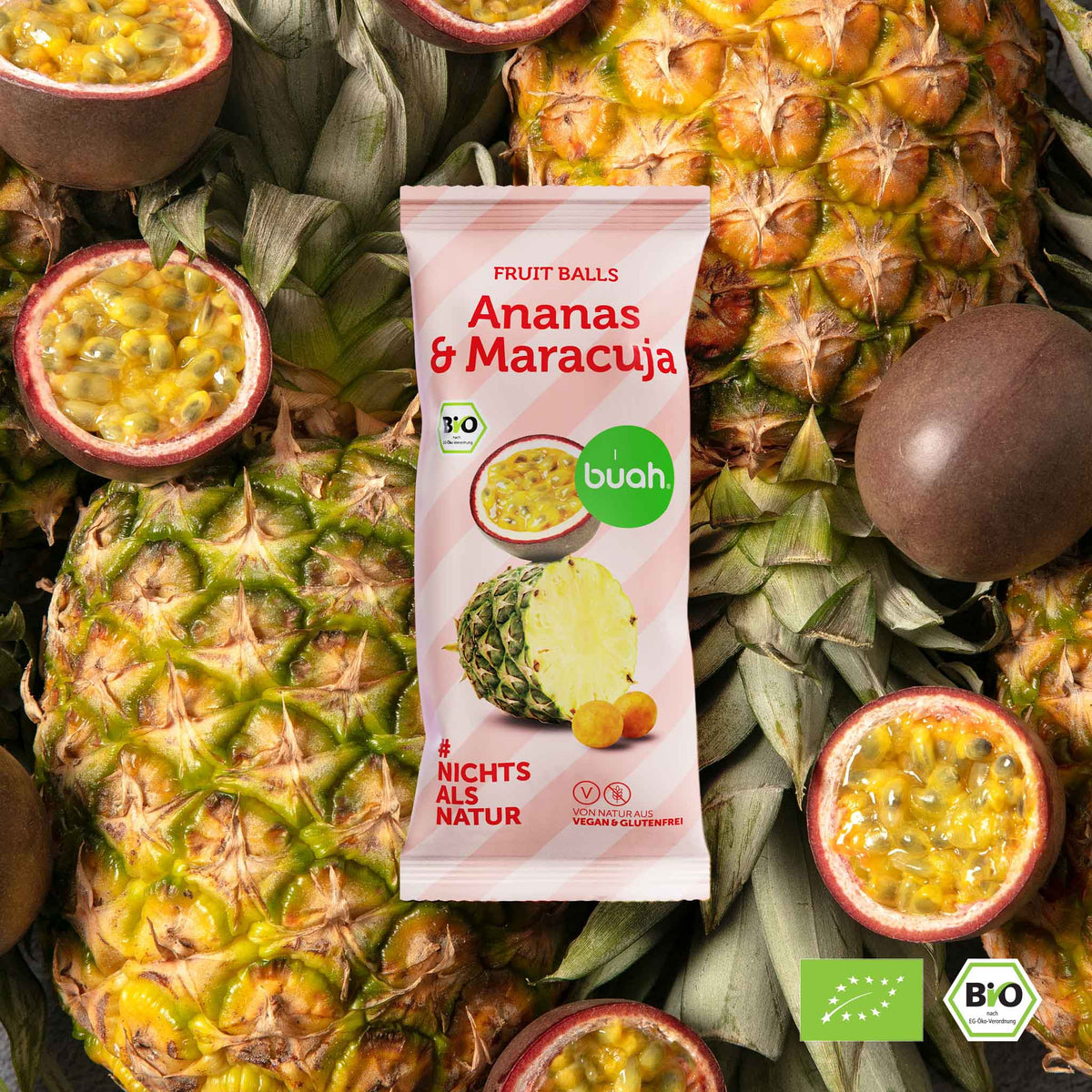 Bonbons à mâcher bio ananas maracuja
