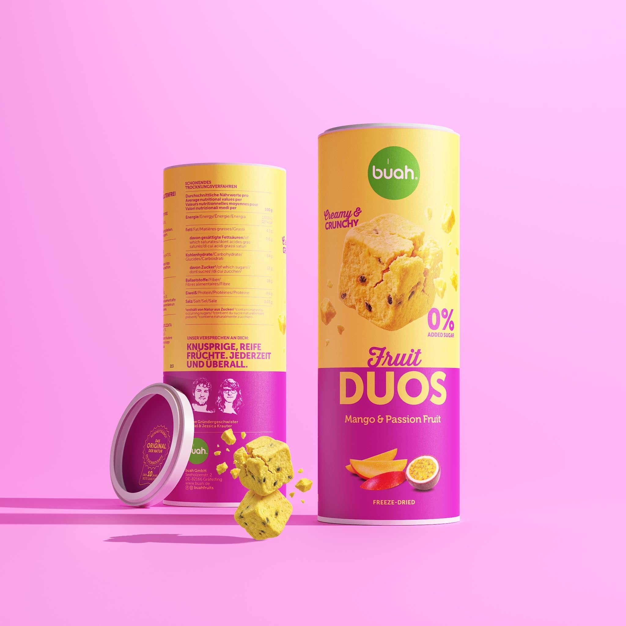 Duos de fruits Mangue & Fruit de la passion