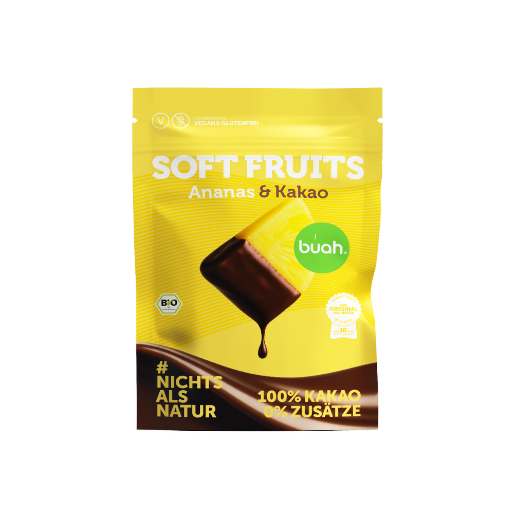 Soft fruits bio Ananas & Cacao