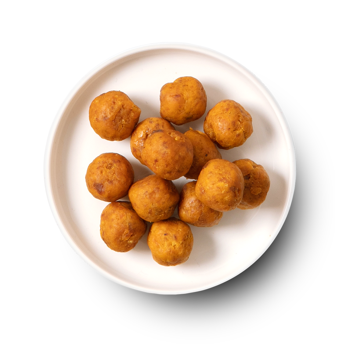 buah Kaubonbon, Blissballs, Still-Bällchen in einer Schale