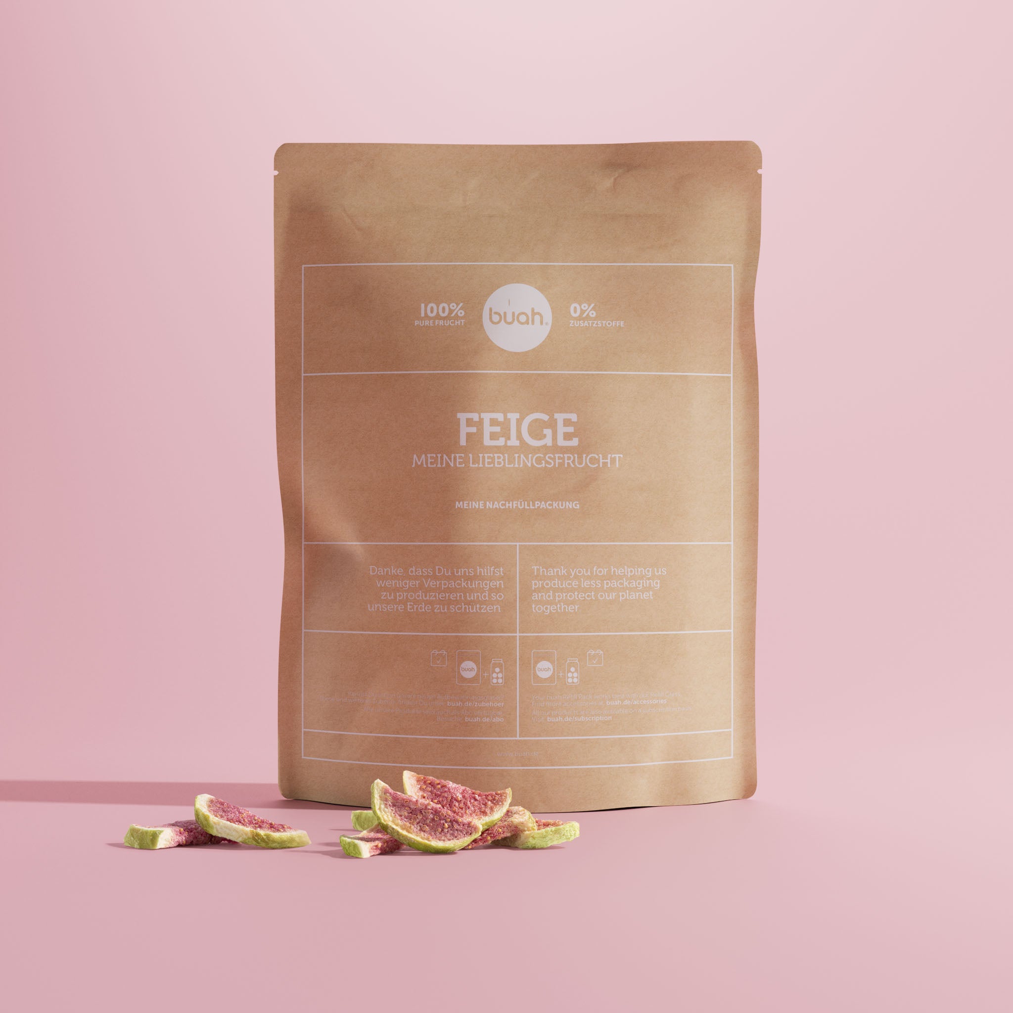buah Vorteilspackung Feige in einer braunen Papierverpackung