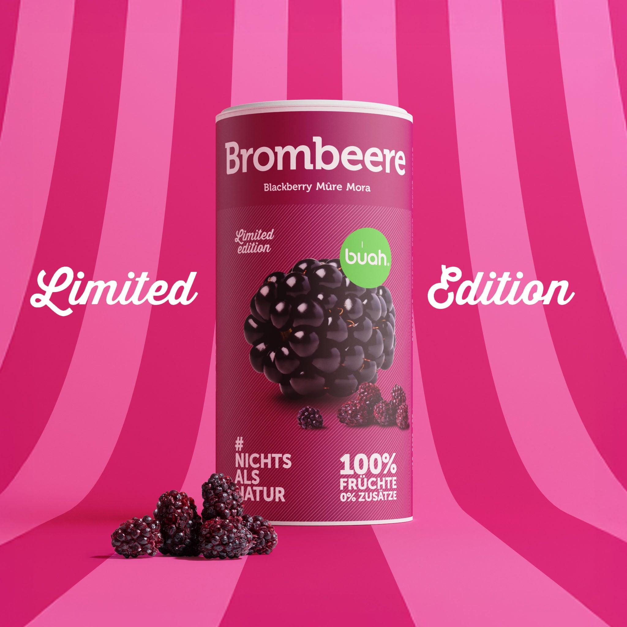 Mûres lyophilisées