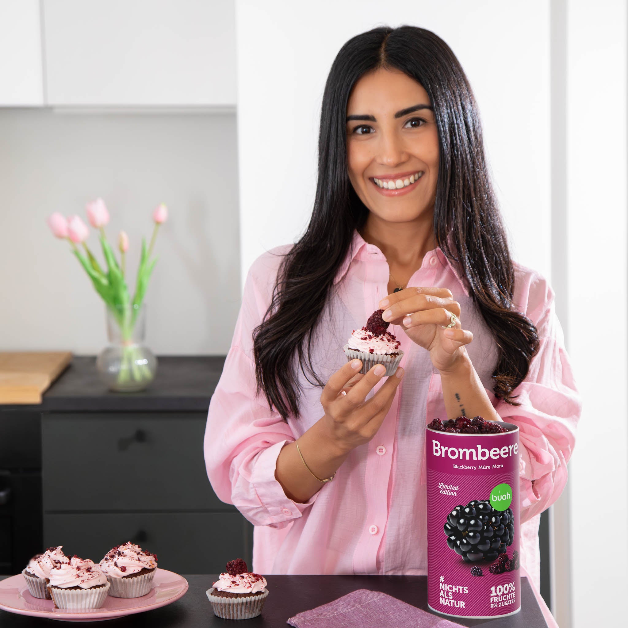 Mûres lyophilisées