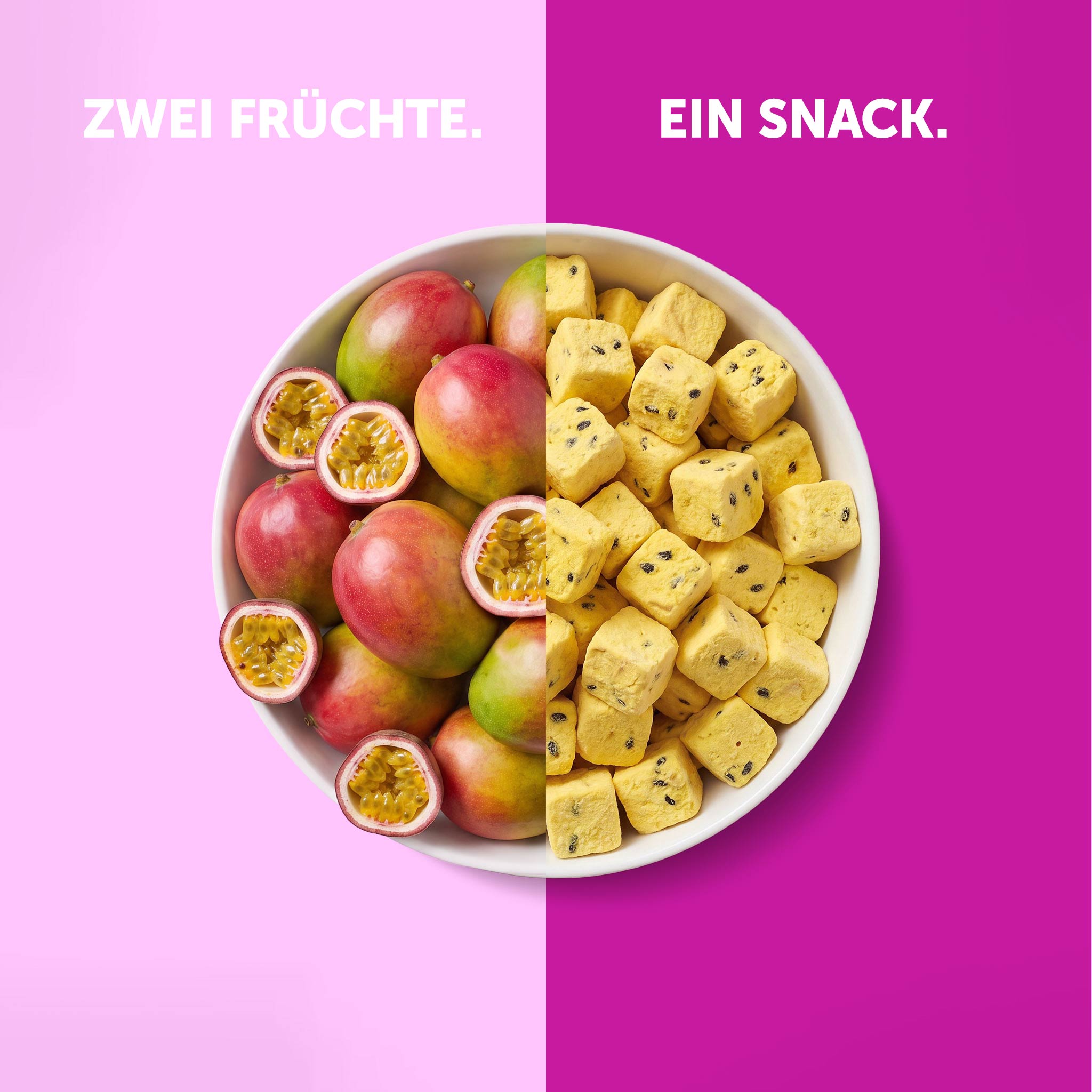 Duos de fruits Mangue & Fruit de la passion